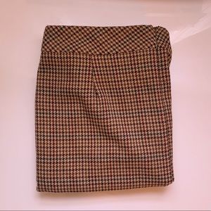 banana republic plaid mini skirt